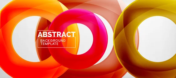 Vector cirkels abstract achtergrond — Stockvector
