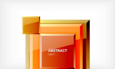 kare geometrik arka plan