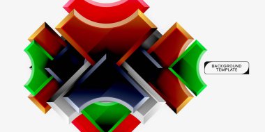 Modern geometrik soyut arkaplan