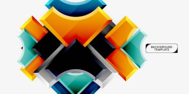 Modern geometrik soyut arkaplan