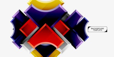 Modern geometrik soyut arkaplan