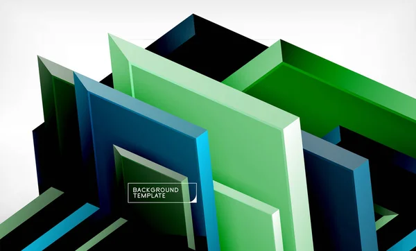 Pfeil geometrischen abstrakten Hintergrund, gerichtete Tapete Konzept — Stockvektor
