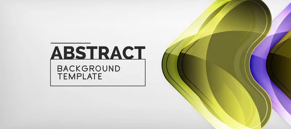 Fondo de flechas brillantes brillantes, diseño geométrico moderno limpio, composición futurista — Vector de stock