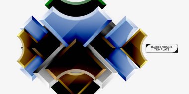 Modern geometrik soyut arkaplan