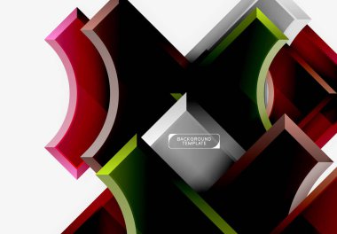 Modern geometrik soyut arkaplan