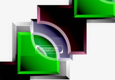 Modern geometrik soyut arkaplan