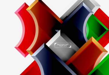 Modern geometrik soyut arkaplan