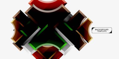 Modern geometrik soyut arkaplan