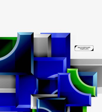 Modern geometrik soyut arkaplan