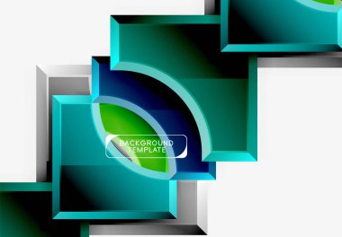 Geometrik şekiller soyut arkaplan