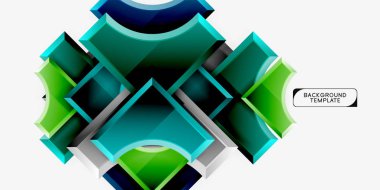 Geometrik şekiller soyut arkaplan