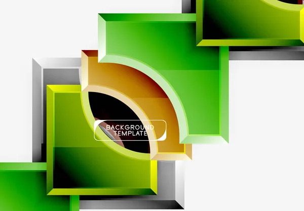 Fond abstrait géométrique moderne — Image vectorielle