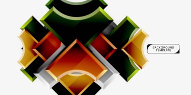 Geometrik şekiller soyut arkaplan