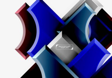 Modern geometrik soyut arkaplan