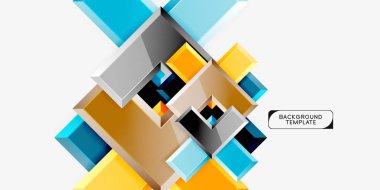 Soyut oklar kompozisyon arka plan