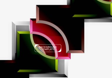 Modern geometrik soyut arkaplan