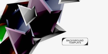 Geometrik minimal tasarım arka planı