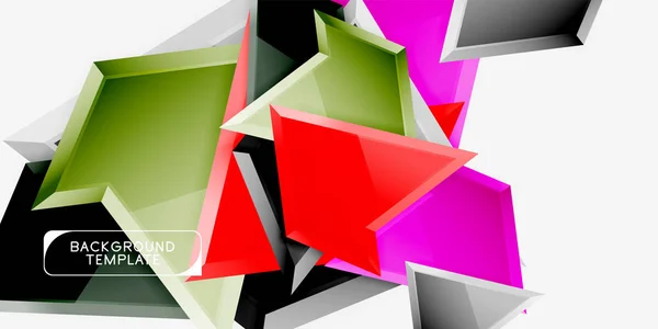 Géométrique minimal fond de conception — Image vectorielle