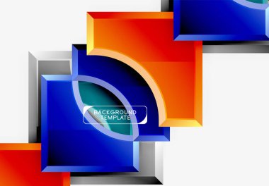 Modern geometrik soyut arkaplan