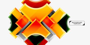 Modern geometrik soyut arkaplan