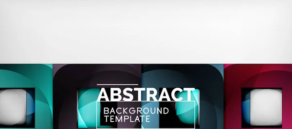 Abstrakta rutor geometrisk bakgrund kan användas i omslagsdesign, bokdesign, webbplats bakgrund — Stock vektor