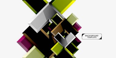 Parlak oklar geometrik arka plan