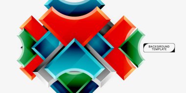 Modern geometrik soyut arkaplan