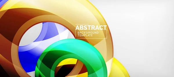 Moderne geometrische abstracte achtergrond, vector design — Stockvector