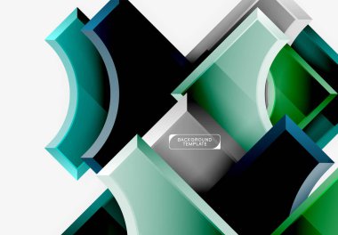 Geometrik şekiller soyut arkaplan