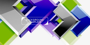 Parlak oklar arka plan