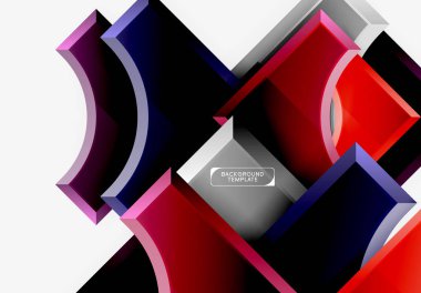 Geometrik şekiller soyut arkaplan