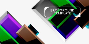 Parlak oklar arka plan