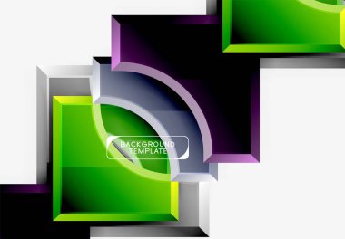 Modern geometrik soyut arkaplan