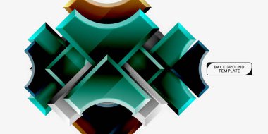 Modern geometrik soyut arkaplan