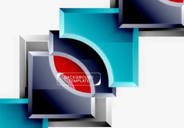 Geometrik şekiller soyut arkaplan