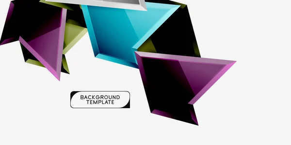 Geometric minimal design background — Stock Vector