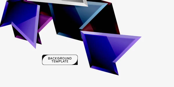 Geometrisk minimal designbaggrund – Stock-vektor