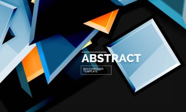 Parlak stil geometrik arka plan