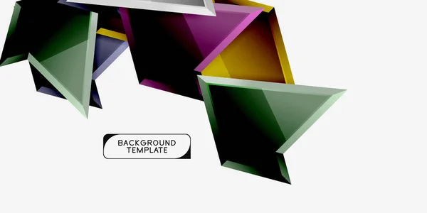 Geometric minimal design background — Stock Vector