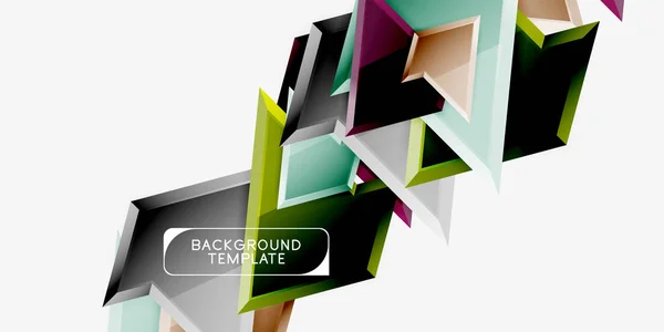 Geometric minimal design background — Stock Vector