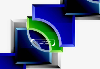 Modern geometrik soyut arkaplan