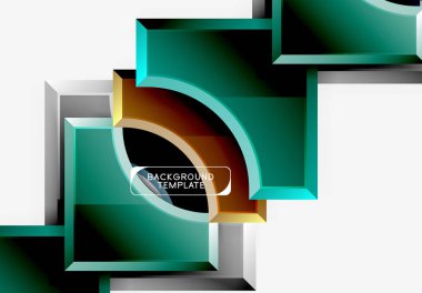 Modern geometrik soyut arkaplan