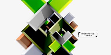 Parlak oklar geometrik arka plan