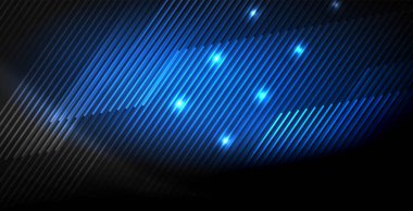 Neon renkli soyut çizgiler