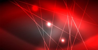 Neon parlayan çizgiler, sihirli enerji uzay ışığı konsepti, soyut arka plan duvar kağıdı tasarımı