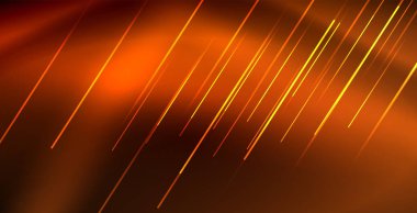 Neon parlayan dalga, sihirli enerji ve ışık arka plan