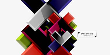 Soyut oklar kompozisyon arka plan