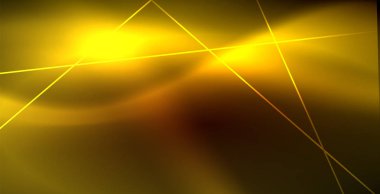 Neon parlayan dalga, sihirli enerji ve ışık arka plan