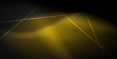 Neon renkli soyut çizgiler