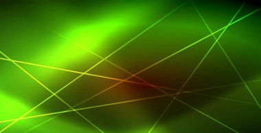 Neon parlayan dalga, sihirli enerji ve ışık arka plan